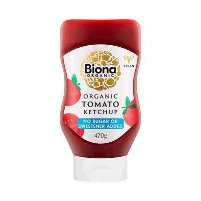 Biona bio ketchup hozzáadott cukor nélkül 470 g