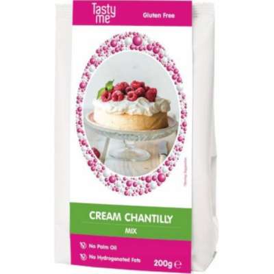Tasty Me gluténmentes chantilly krém - tejszínes krém mix 200 g