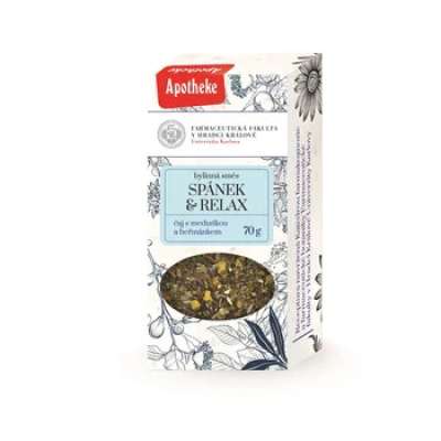 Apotheke jó éjszakát! teakeverék citromfűvel, valeriánával és levendulával, szálas 70 g