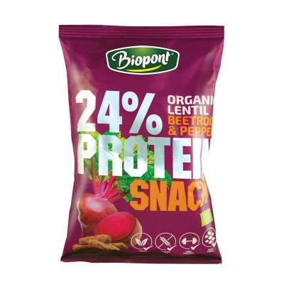 Biopont bio gluténmentes céklás-borsos snack 50 g
