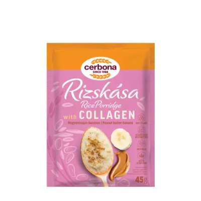 Cerbona rizskása mogyoróvajas-banános kollagénnel 45 g