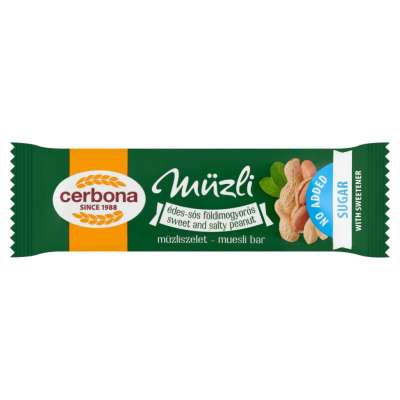 Cerbona szelet édes-sós földimogyorós 20 g