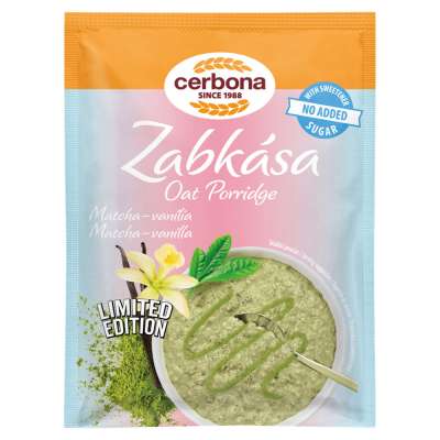 Cerbona zabkása matcha vanília 50 g