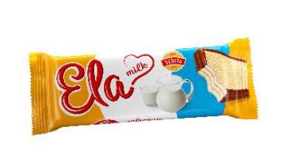 Ela ostya fruktózzal tejes 40 g
