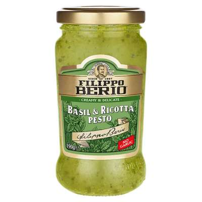 Filippo Berio pesto bazsalikomos ricottás 190 g