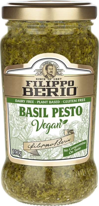 Filippo Berio vegán pesto bazsalikommal 190 g