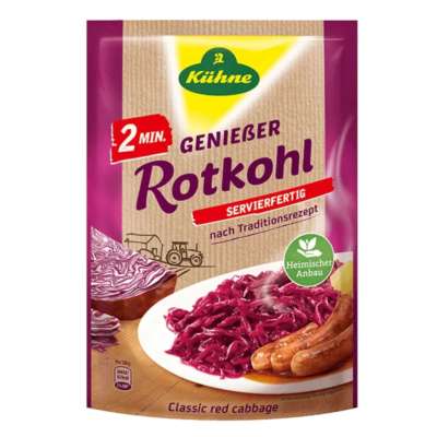 Kühne 05 lilakáposzta tasakos 400 g