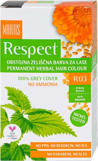 Naturavit hcr r03 sötét barna hajfesték 1 db