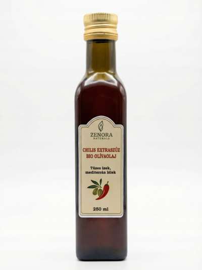 Zenora Naturals bio chilis extraszűz olívaolaj 250 ml