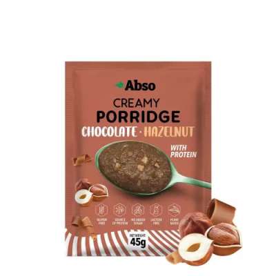 Abso rizskása csokoládé és törökmogyoróval 45g