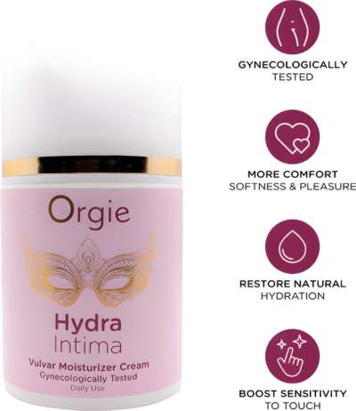 Orgie Hydra Intima - intim ápoló krém nőknek (50ml)