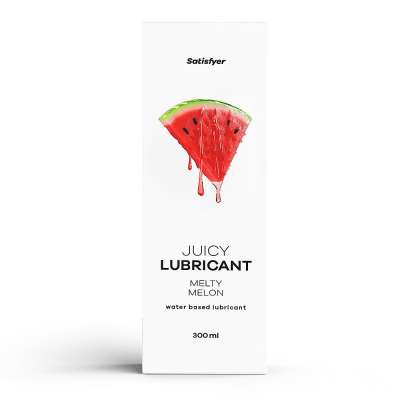 Satisfyer - ízesített síkosító - dinnye (300ml)