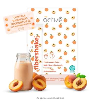 activé FiberShake - 7 adag - peach yogurt LIMITÁLT KIADÁS 
