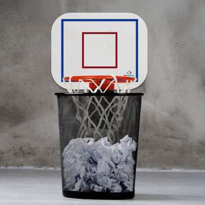 Kosarasok szemetes kosara