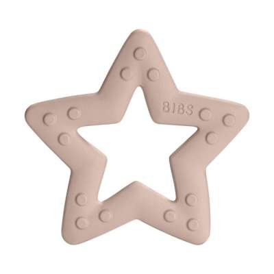 BIBS Baby Bitie rágóka - Star Blush