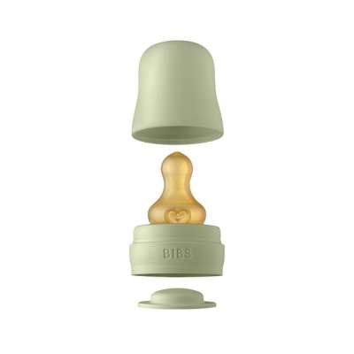 BIBS Baby Bottle cumisüveg-kiegészítő szett - Sage
