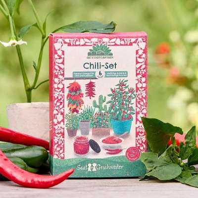 BIO chili vetőmagkészlet (6 féle)