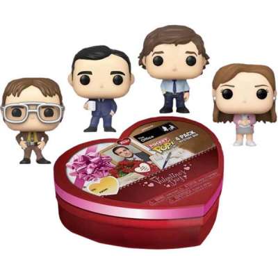 POP! 4 Pack Happy Valentine’s Day (The Office) Special Kiadás