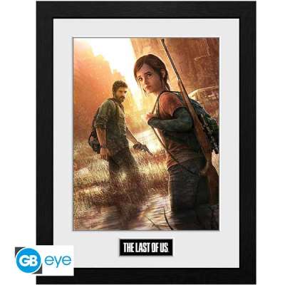 Key Art (The Last of Us Part II) bekeretezett plakát