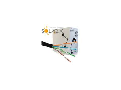Securia Pro Solarix FTP Cat5e sodrott érpár kábel, 305 m, PE kültéri kivitel