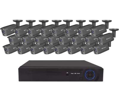 Securia Pro IP kamerarendszer NVR24CHV8S-B smart SONY, fekete Felvétel: merevlemez nélkül