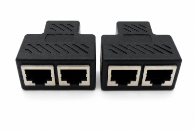 RJ45 LAN elosztó 1-ről 2-re