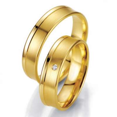 BREUNING arany karikagyűrűk  karikagyűrű BR48/07027YG+BR48/07028YG