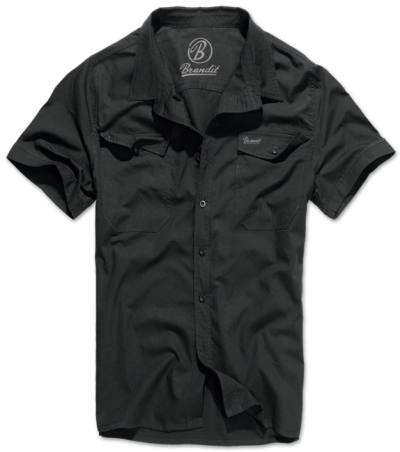 Brandit Roadstar rövid ujjú ing, fekete