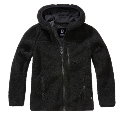 Brandit Teddy női fleece dzseki, fekete