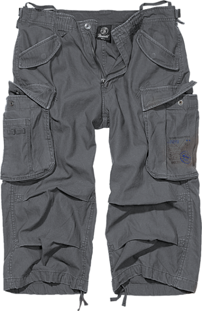 Brandit Vintage Industry 3/4 rövidnadrág, antracit