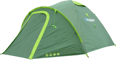 Husky Outdoor Bizon 3 Plus sátor, világoszöld