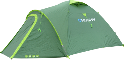 Husky Outdoor Bizon 4 Plus sátor, világoszöld