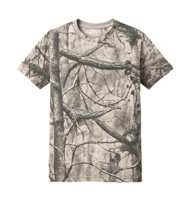 Loshan Kerry póló Real Tree mintával barna
