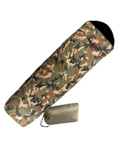 Mil-tec vízálló háromrétegű hálózsák huzat, woodland