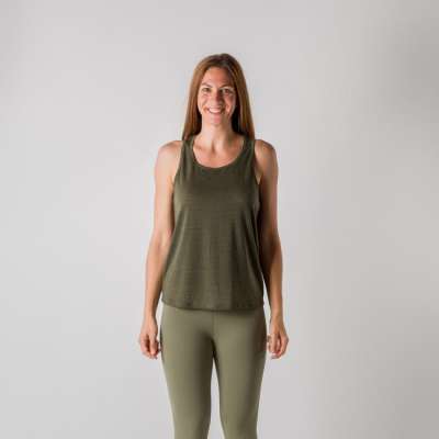 Northfinder női sportpóló DOROTHY, olivazöld