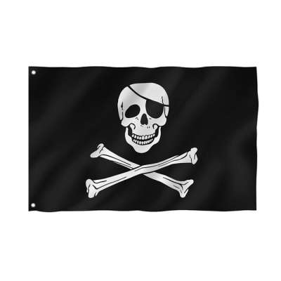 WARAGOD kalóz zászló - Jolly Roger - 150x90 cm