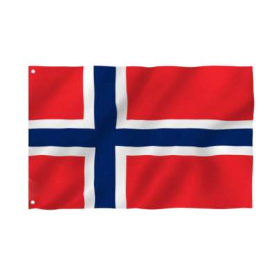 WARAGOD zászló - Norvégia - 150x90 cm