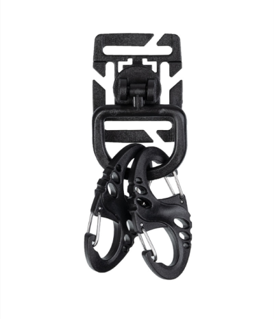 Mil-tec ULTIMATE taktikai karabiner készlet, fekete