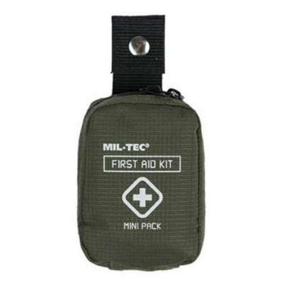 Mil-Tec mini elsősegélykészlet, olívzöld