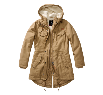 Brandit Marsh lake parka női téli kabát kapucnival, khaki