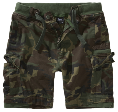 Brandit Packham Vintage rövidnadrág, woodland