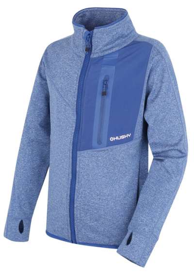 Husky Gyermek cipzáras pulóver Ane K kék