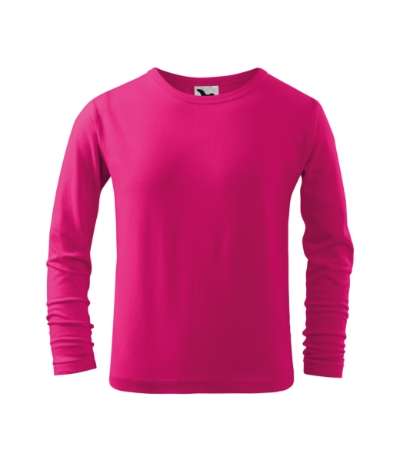 Malfini Fit-T LS gyerek hosszú ujjú póló, málna