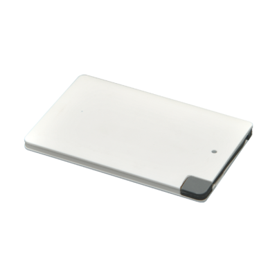 Baladeo PLR916 P2500 powerbank, fehér színben