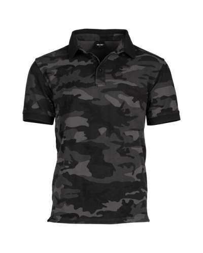 Mil-Tec DARK PREWASH terepszínű póló póló, dark camo