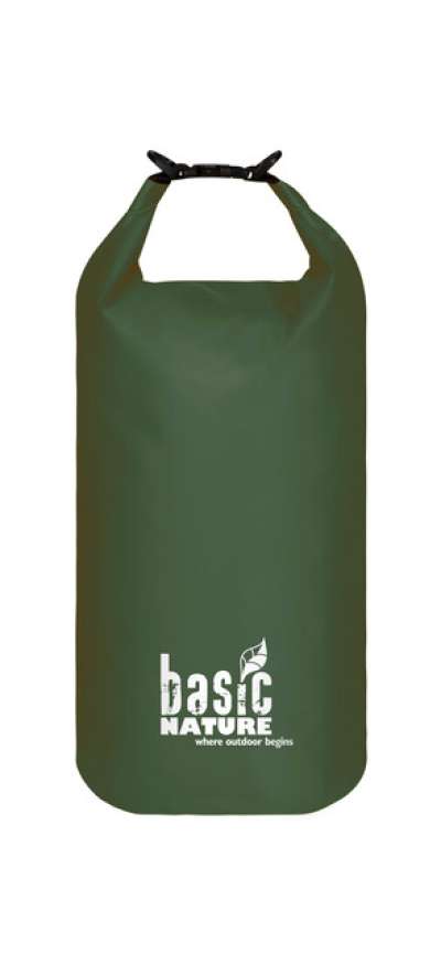 BasicNature 500D vízálló hátizsák 500D 20 l sötétzöld