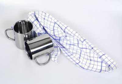 BasicNature konyhai törülköző Mikroszálas konyhai törülköző kék 50 x 57 cm