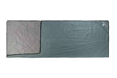 Grüezi-táska Wellhealth Wool takaró Grüezi szürkéskék deluxe