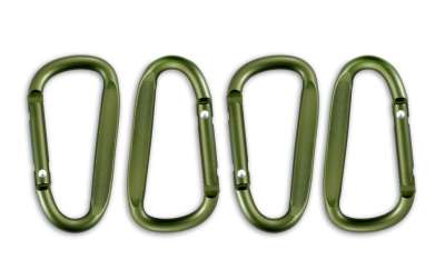 Origin Outdoors Olajzöld terepszínű karabinerek