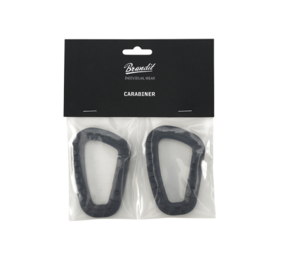 Brandit karabiner 2 csomag, fekete